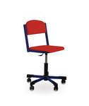210357 Školní židle výškově stavitelná otočná