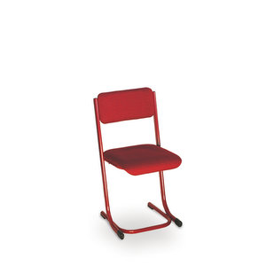 210500 Školní židle pevná čalouněná
