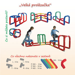 MI009 Stavebnice MÍJA - Velká prolézačka