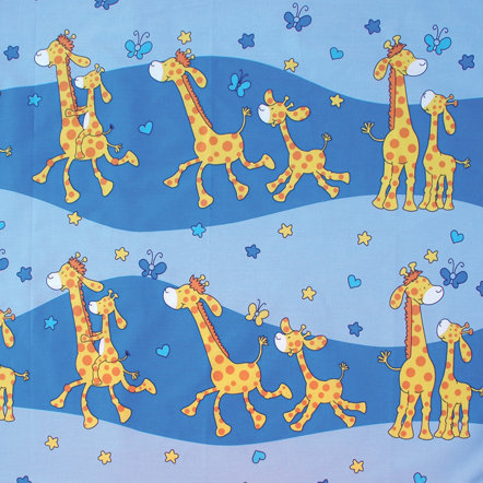žirafa modrá