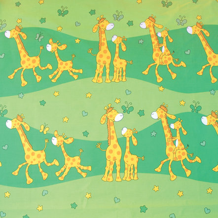 žirafa zelená