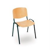 ISO BUK Konferenční dřevěná židle